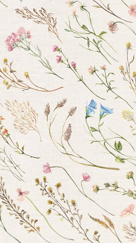 Dainty Phone Wallpaper, Floral Phone Aesthetic, Iphone Wallpaper Wildflower, Wildflower Phone Background, Aesthetic Wildflower Wallpaper, Summer Instagram Story Background, Dainty Floral Background, Wedding Phone Backgrounds, Wild Flowers Iphone Wallpaper