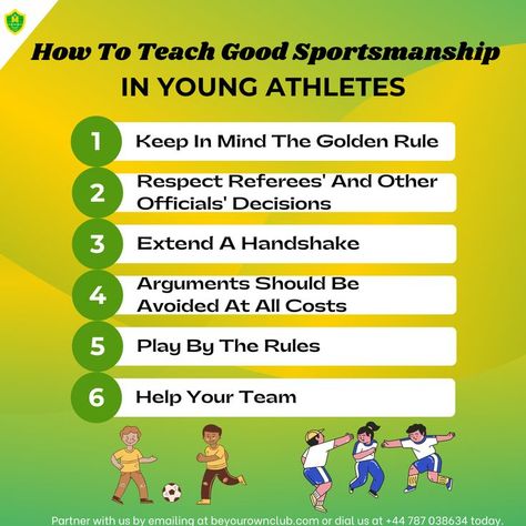 Good sportsmanship in young athletes fosters teamwork and character while instilling respect, honor, discipline, kindness, and resilience. Here are a few helpful tips to keep in mind when teaching kids how to be good sports: Soccer Player Workout, Good Sportsmanship, Teaching Kindness, Soccer Tips, Young Athletes, Golden Rule, Soccer Player, Rowing, Parenting Tips