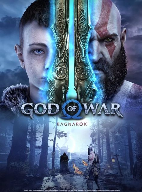 God Of Wars, Playstation 4 (ps4), Editing Background, Wall Art Gift, Swords, Xbox One, Thor, Game Art, Playstation