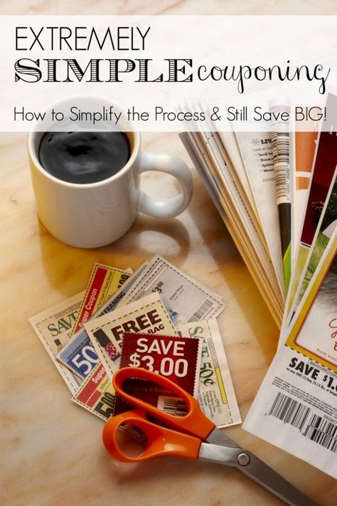 Extremely Simple Couponing! How to simplify the process and still save BIG! Easy Couponing Tips! Frugal Aesthetic, How To Start Couponing, Living Aesthetic, Couponing 101, Couponing For Beginners, Frugal Habits, Budgeting 101, Financial Peace, Extreme Couponing