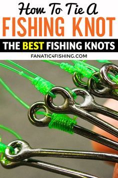 Easy Fishing Knots, Diy Fishing Gear, Fishing Knots Tutorials, Best Fishing Knot, Fishing Line Knots, Fly Fishing Knots, Fishing Hook Knots, Crappie Fishing Tips, Fishing Basics