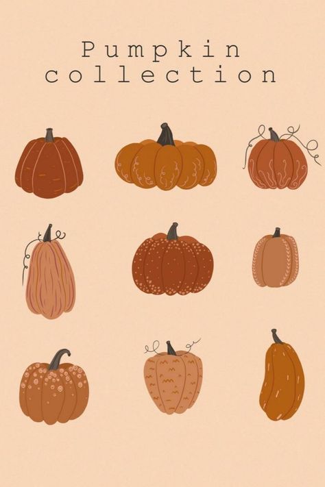 Adore pumpkin spice latte time? Bring fall cozy aesthetics into your home with the Pumpkin collection poster featured by Displate! Fall Posters Aesthetic For Room, Autumn Posters Aesthetic, Aesthetic Fall Posters, Fall Posters For Room, Cute Fall Posters, Fall Widgetsmith Pictures, Fall Aesthetic Painting Ideas, Fall Aesthetic Poster, Autumn Poster Aesthetic