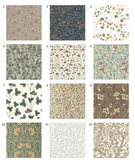 Lewis And Wood Adams Eden Wallpaper, English Farmhouse Wallpaper, Cottage Core Fabric Pattern, Old English Cottage Wallpaper, Cozy Kitchen Wallpaper, Carleigh Courey Wallpaper, English Country Wallpaper Cottage Style, Cottagecore Wallpaper Bedroom, English Cottage Style Wallpaper