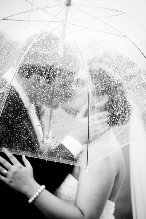 In The Rain, The Rain, A Man, Umbrella, Black And White, White, Black, Instagram