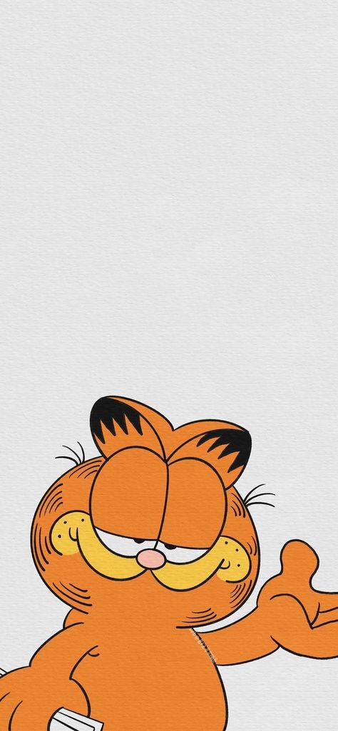 Garfield Pictures Wallpaper, Cute Garfield Wallpaper, Garfield Lockscreen, Garfield Wallpaper Iphone, Garfield Background, Cool Orange Wallpapers, Wallpaper Cute Cartoon, Garfield Wallpaper, 3 Cartoon