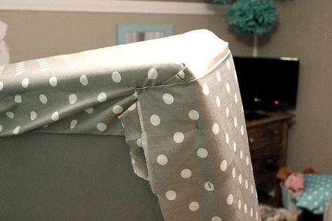 How to cover an ugly box spring in fabric and make your bed and bedding look extra crisp and pulled-together! How To Hide A Box Spring, Repurposed Sheets, Diy Box Spring, Bedskirts, Upholstered Box Springs, Box Spring Cover, Box Springs, Box Spring Bed, Spring Fun