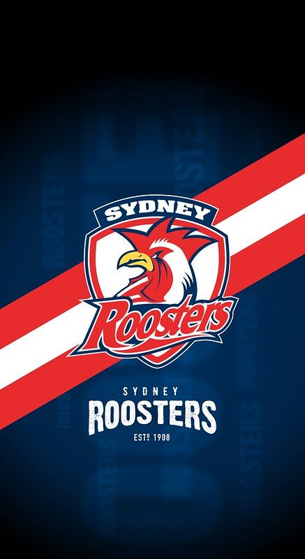 Sydney Roosters iPhone X Lock Screen Wallpaper | Splash this… | Flickr Sydney Roosters Wallpaper, Nrl Logos, Roosters Nrl, Wallpaper Sydney, Rugby Wallpaper, Cricket Logo Design, Kaley Cuoco Body, Good Phone Backgrounds, Cricket Logo