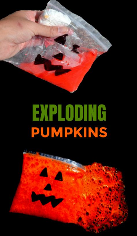 Headstart Crafts, Sidewalk Chalk Recipe, Halloween Experiments, Halloween Science Activities, Halloween Stem Activities, Spooky Science, Pumpkin Science, October Lessons, Fall Science