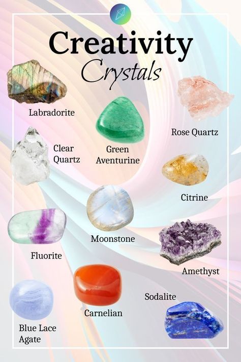 Discover the enchanting world of crystals to enhance your creativity and unlock boundless imagination! 💎✨ Explore the mystical powers of crystals and ignite your creative spark. #Crystals #Creativity #Imagination #CrystalHealing #Mindfulness #Spirituality #Inspiration Creativity Crystals, Creative Crystals, Crystals For Creativity, Energy Stones Crystal Healing, Crystals Meanings, Gemstones Chart, Crystal Healing Chart, Energy Balance, Best Crystals