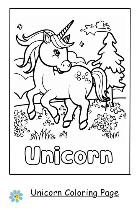 Unicorn Coloring Page for Toddlers and Preschoolers
 
 Free printable unicorn coloring page for toddlers and preschoolers. This fun and educational activity is perfect for kids of all ages.
 
 
 
  #unicorn #coloringpage #toddlers #preschoolers #kidsactivity #printable #learning Tracing Worksheets Free, Star Coloring Pages, Theme Activities, Mystical Animals, Unicorn Printables, Preschool Coloring Pages, Unicorn Coloring, Theme Activity, Activities Preschool