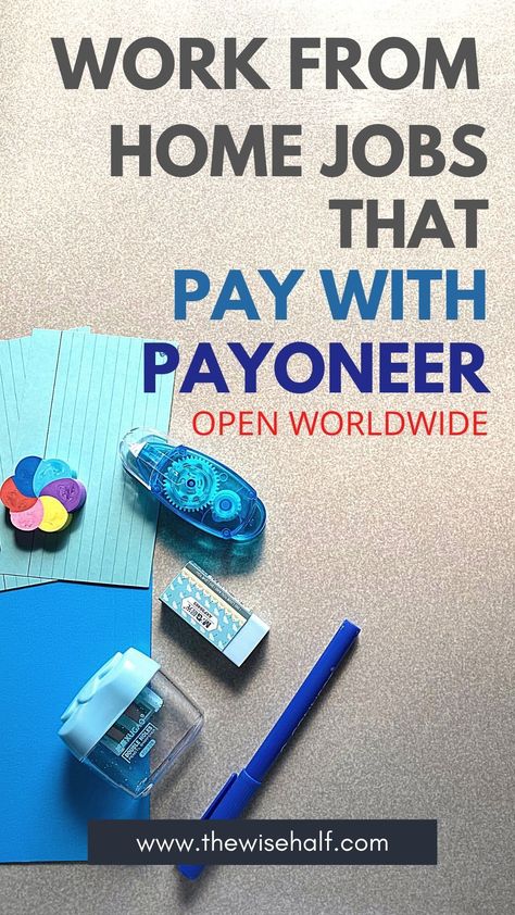 Best work from home companies that pay with payoneer. Here's an awesome list with legit companies that accepts workers around the globe. Side hustle ideas that you can start anytime. Suncatchers Diy, Job Celebration, Virtual Jobs, Work From Home Companies, Proofreading Jobs, Flexible Jobs, Legit Work From Home, Online Jobs From Home, Jobs For Teens