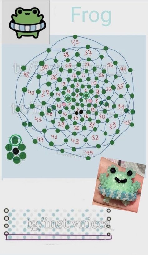 Bead green frog Seed Bead Frog Pattern, Beaded Frog Pattern, Frog Bead Pattern, Seed Bead Frog, Bead Creatures, Bead Frog, Frog Beads, Beaded Frog, Seed Bead Jewelry Patterns