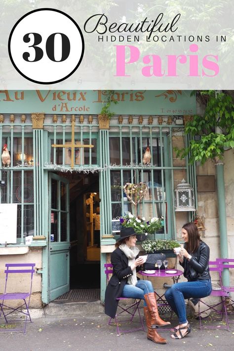 30 Beautiful Hidden Locations in Paris | WORLD OF WANDERLUST | Bloglovin’ Streets In Paris, Sainte Chapelle Paris, Paris Honeymoon, World Of Wanderlust, Travel Paris, Paris Travel Tips, Paris France Travel, Paris Travel Guide, Paris Trip