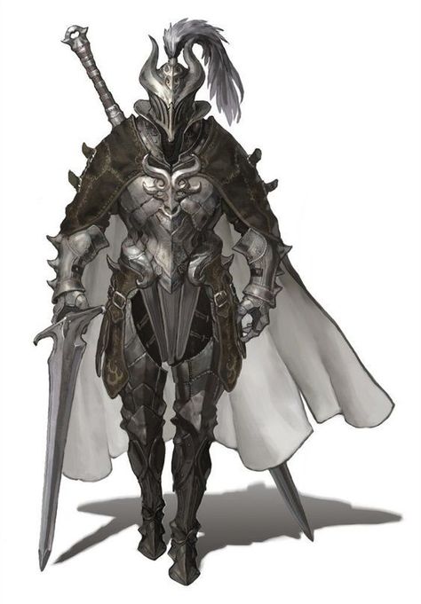 Armor Drawing, Warrior Concept Art, Dragon Knight, 다크 판타지, Knight Art, Knight Armor, Dungeons And Dragons Characters, Medieval Armor, Fantasy Armor