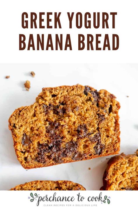 Greek Yogurt Banana Bread Pumpkin Banana Bread Greek Yogurt, Low Fat Banana Bread Recipe, Greek Yogurt Banana Bread Healthy, Banana Yogurt Recipes, Coconut Sugar Banana Bread, High Protein Banana Bread Greek Yogurt, Healthy Banana Oat Bread, Banana Yogurt Bread, Healthy Banana Bread Greek Yogurt