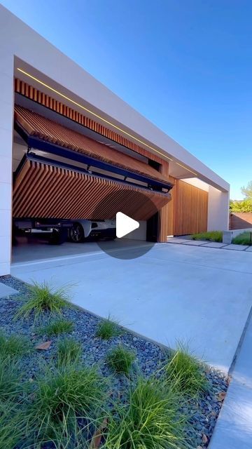 Electric Garage Door, Unique Garage Doors, Hangar Design, Electric Garage Doors, Garage Systems, Luxury Garage, Modern Garage, American Architecture, Garage Design