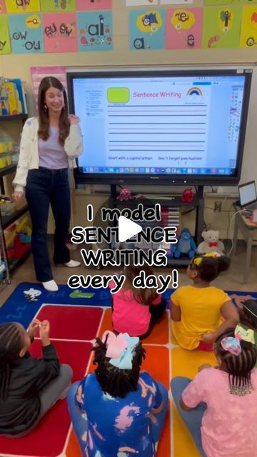 Teaching Sentence Writing, Read Write Inc Phonics, Teaching Sentences, Read Write Inc, Craft Kindergarten, Sentence Writing Activities, Teacher Observation, Prek Literacy, Guided Reading Activities