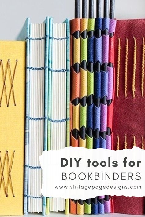 Book Binding Supplies, Binding A Book Diy, How To Make A Notebook Diy, Diy Journal Ideas Handmade, Organize Memories, Diy Bookbinding, Book Binding Methods, Bookbinding Techniques, Book Rebinding