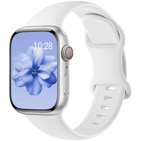 PRICES MAY VARY. Compatible with All Apple Watch Series: HEARTBOOM Sport Apple watch band compatible with Apple Watch Ultra 2, Ultra, SE, SE 2nd Gen and Apple watch Series 9/8/7/6/5/4/3/2/1. Available in 38mm, 40mm, 41mm, 42mm, 44mm, 45mm, and 49mm sizes Superior Silicone Material: Our soft silicone Apple watch band are made of premium soft silicone. This sport band is skin-friendly, lightweight, sweat & water resistant and comfortable, making it ideal for everyday use Various Colors & Free Size Apple Watch Bands Sports, Bath And Body Works Perfume, Iwatch Apple, Watch Ultra, Cute Nike Shoes, Apple Watch Models, Apple Watch Series 3, 38mm Apple Watch Band, Wearable Tech