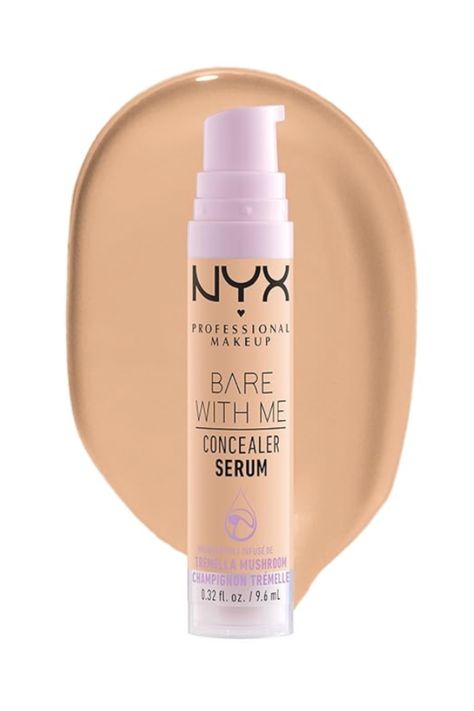 Nyx Bare With Me Concealer, Bare With Me Concealer Serum, Nyx Concealer, Hydrating Concealer, Serum Concealer, Wishlist 2024, Concealer Makeup, Eye Concealer, Nyx Professional Makeup