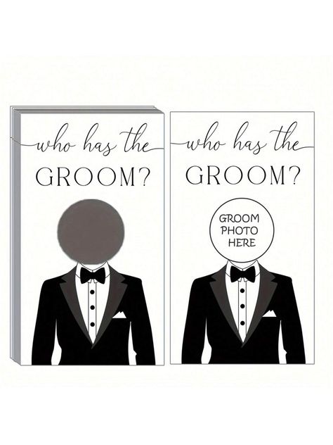 30pcs, Bridal Shower Games - Who Has The Groom Scratch Off Celebrity Cards Tickets - Funny Bachelorette Party Games Ideas,Christmas Shape    Paper     Event & Party Supplies, size features are:Bust: ,Length: ,Sleeve Length: Who Has The Groom Game, Funny Bachelorette Party Games, Who Has The Groom, Bachelorette Party Games Funny, Party Games Ideas, Fun Wedding Decor, Funny Bachelorette, Fun Bridal Shower Games, Winter Bridal Showers