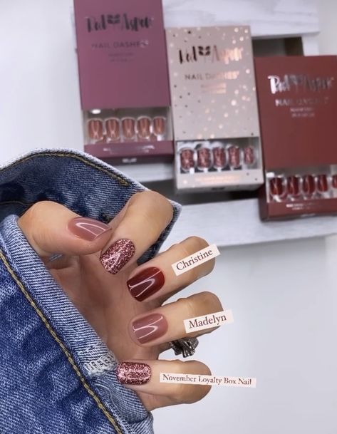 Red Aspen Pop Up Graphic, Red Aspen Nail Dash Combos Fall 2022, Red Aspen Nails Combo, Red Aspen Nail Dash Combos Summer, Red Aspen Nail Dash Combos 2024, Nail Dash Combos, Nail Dashes Red Aspen Combo, Red Aspen Mixed Mani, Red Aspen Nail Dash Combos Fall