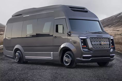 https://www.curbed.com/2018/3/6/17086706/rv-camper-for-sale-slide-out-pinnacle-specialty-vehicles Rv Campers For Sale, Mercedes Sprinter Camper Van, Indian Cars, Rugged Aesthetic, Kangoo Camper, Converted Vans, Motorhome Interior, Mercedes Sprinter Camper, Luxury Van