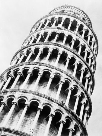 Pisa Black and White Photography, Posters and Prints at Art.com Tower Of Pisa, Italian Architecture, Architecture Poster, Tropical Art, Photography Wall, Posters And Prints, Leaning Tower, Photography Wall Art, Leaning Tower Of Pisa