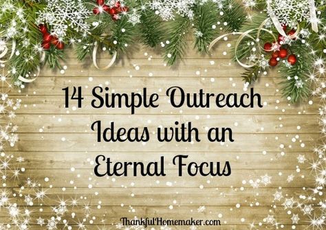 14 Simple Outreach Ideas with an Eternal Focus - @mferrell (Some of the ideas have a Christmas theme, but most can be done at any time during the year.) Outreach Ideas, Neighborhood Gifts, 10 Gift Ideas, Church Outreach, Outreach Ministry, Gift Ideas For Friends, Christmas Creative, Christ Centered Christmas, Ideas For Friends