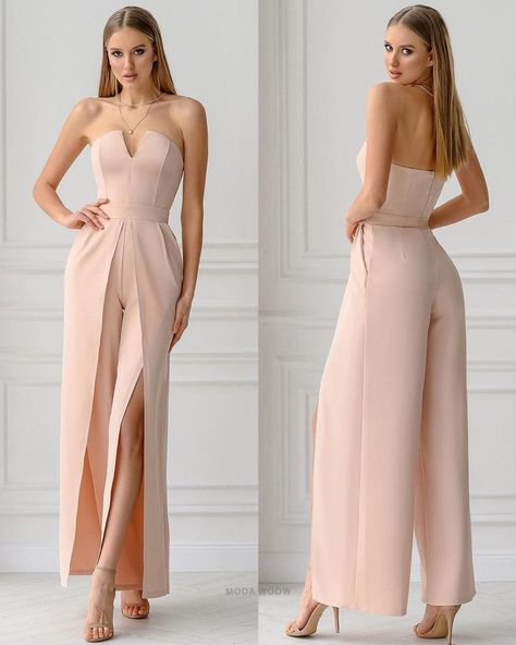 Graduation Outfits For Women, Simple Formal Dress, Carpet Outfits, Satin Formal Dress, Interesting Outfits, Sewing Clothes Women, Red Carpet Outfits, Jumpsuit For Women, Elegant Midi Dresses