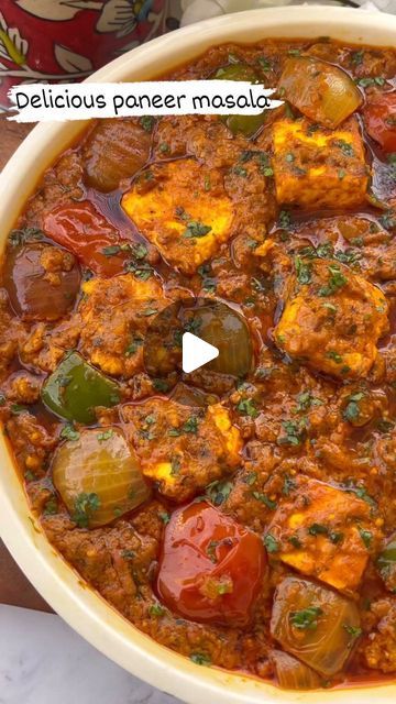 Diet Veg Recipes, Paneer Masala Recipe Video, Lunch For 1, Paneer Curry Recipes Indian Dishes, Panir Masala Recipe, Paneer Vegetable Recipes, Masala Pulao Recipe, Veg Paneer Recipes, Panir Recipe Video