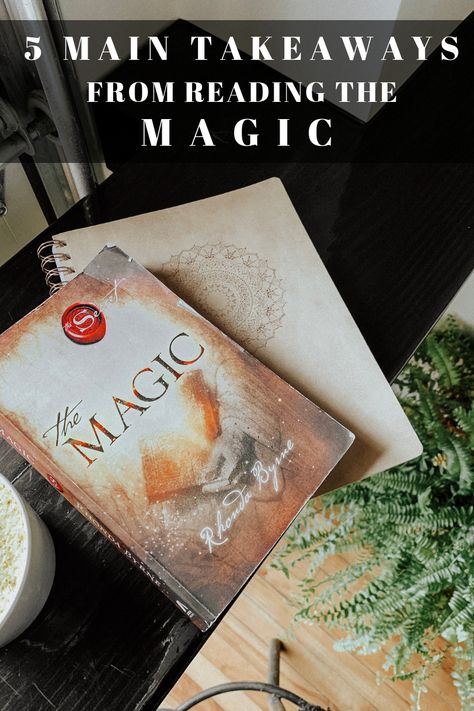 The Magic by Rhonda Byrne will help you learn the tools necessary to attracting the life you desire through 28 powerful practices centered upon gratitude! Here's my 5 main takeaways! #magic #secret #books The Magic Book Rhonda Byrne, The Magic Book Rhonda Byrne Quotes, The Magic Rhonda Byrne, Rhonda Byrne Books, The Secret Book Quotes, Rhonda Byrne Quotes, The Secret Rhonda Byrne, The Magic Book, Magic Practice