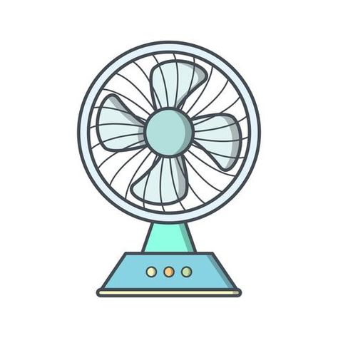 Charging Fan Vector Icon Electric Fan Cartoon, Fan Clipart, Icon Images, Fan Drawing, Zen Tangle, Tangle Art, Fan Picture, Electric Fan, Kids Clipart