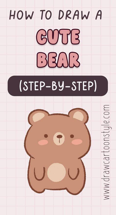 Step By Step Cute Animal Drawing, Cute Animal Drawings Kawaii Easy Step By Step, Otter Doodle Easy, Kawaii Otter Drawing, Cute Cartoon Animals Drawings Easy, Cute Otter Drawing Easy, How To Draw Cartoon Animals Step By Step, Simple Otter Drawing, How To Draw An Otter Step By Step