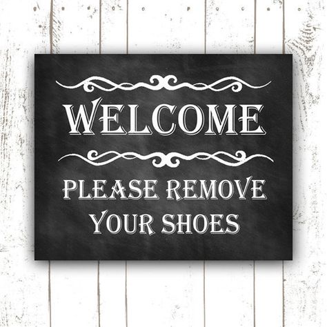 Please Remove Your Shoes Sign Printable  Shoes by GotPaperDesigns, $4.99 Please Remove Your Shoes Sign, Remove Your Shoes Sign, Remove Shoes Sign, Shoes Off Sign, Please Remove Your Shoes, Remove Shoes, Spouse Gifts, Remove Your Shoes, Established Family Signs