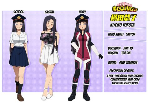 Shiketsu High, Superhero Powers, Hero Outfits, Bakugou And Uraraka, Mha Ocs, Hero Oc, Anime Ocs, My Hero Academia Costume, Difficult Children