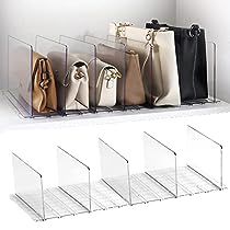 Shelf Divider, Organizer For Closet, Closet Shelf, Shelf Dividers, Purse Organizer, Division, Divider, Purse, Closet