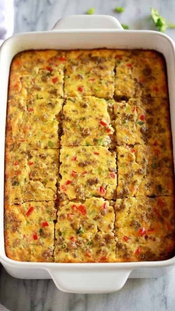 Easy Breakfast Casserole, Easy Breakfast Casserole Recipes, Best Mac N Cheese Recipe, Make Ahead Breakfast Casserole, Breakfast Casserole Recipe, Best Breakfast Casserole, Tastes Better From Scratch, Vegetarian Meal Plan, Best Mac And Cheese