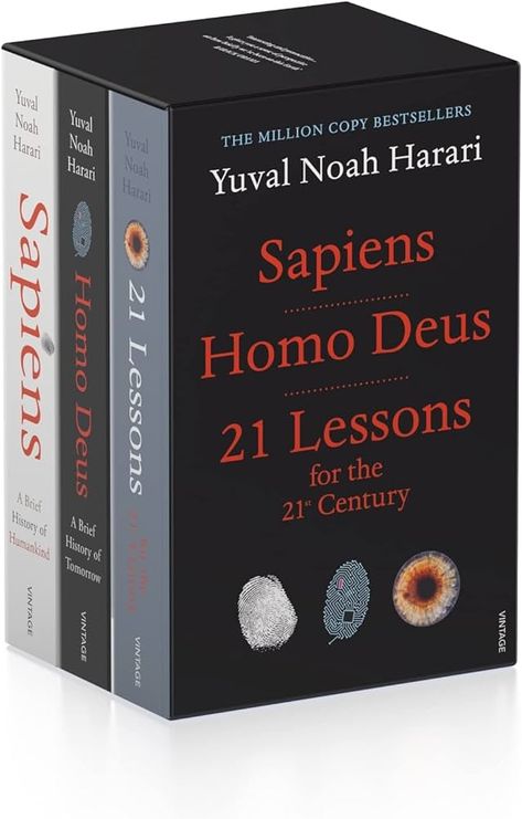 Yuval Noah Harari Box Set by Unknown 21 Lessons For The 21st Century, Sapiens Book, Yuval Noah Harari, Philosophy Books, Science Biology, Our Future, Christmas 2023, Kindle App, Reading List