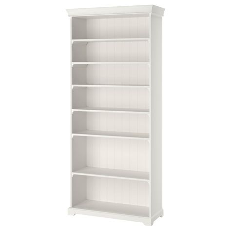 LIATORP Bookcase, white, 37 3/4x84 1/4" - IKEA Liatorp Bookcase, Storage Bookcases, Ikea Liatorp, Ikea Bookcases, Hemnes Bookcase, Dressing Ikea, Kallax Shelf Unit, Ikea Regal, Bookcase White