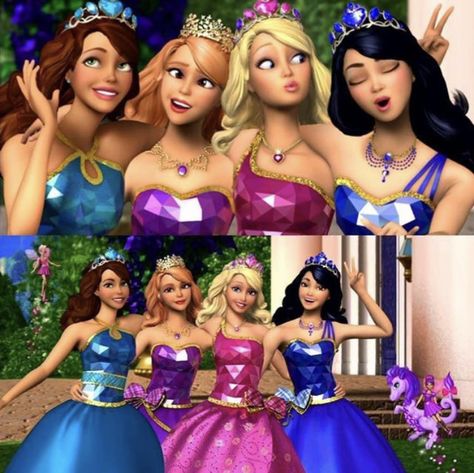 Group Reference, Barbie Princess Charm School, Princess Ideas, Princess Academy, Princess Charm School, Barbies Pics, Princess Charming, Barbie Cartoon, Barbie Images