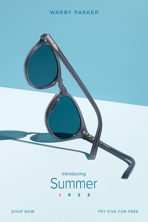 Summer 2022 Sunglasses from Warby Parker Eyeglass Photography, Glasses Product Photography, Glasses Ads, Sunglasses Ads, Sunglasses Campaign, Eyewear Branding, Eyewear Advertising, Sunglass Photography, Glasses Photography