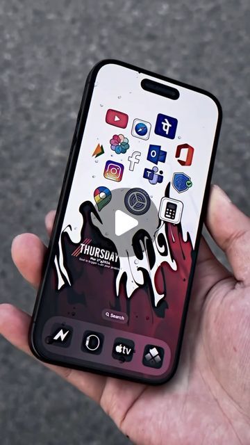 iTheme Design on Instagram: "This iPhone wallpaper blends minimalist design with bold contrasts, featuring white, red, and black hues along with sophisticated black vision writing for a professional yet stylish aesthetic.  •Comment DM and I will send you directly the link 🔗  #iphone15 #iphone15promax #iphonewallpaper #handy #wallpaperiphone #iphonetheme #hintergrundbilder" Black Vision Wallpaper Iphone, Black Vision Wallpaper, Vision Wallpaper, Iphone Minimalist Wallpaper, Stylish Aesthetic, Minimalist Iphone, Minimalist Wallpaper, Red And Black, Minimalist Design