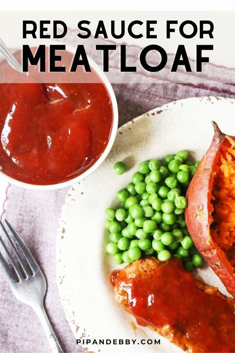 You’ve made a delicious meatloaf recipe, now dress it up with a yummy sauce! This meatloaf red sauce recipe will transform your next dinner and quickly turn into a family favorite. Ketchup Gravy For Meatloaf, Meatloaf Red Sauce Recipe, Red Sauce For Meatloaf, Meatloaf Gravy Recipe, Meatloaf Gravy, Meatloaf Sauce Recipe, Meatloaf With Gravy, Tasty Meatloaf Recipe, Pork Meatloaf