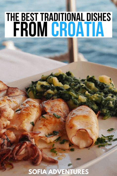 What to Eat in Croatia - Croatian Food - Traditional Croatian Dishes to Try Croatian Easter Recipes, Croatian Recipes Traditional, Food In Croatia, Croatian Food Recipes, Croatian Meals, Yugoslavian Recipes, Traditional Croatian Food, Natas Recipe, Croation Recipes