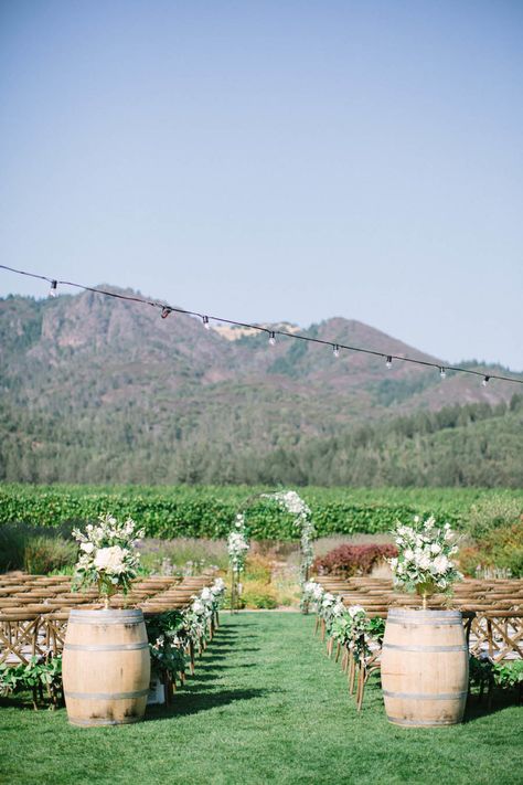 Outdoor Vineyard Wedding Ceremony, September Winery Wedding, Winelands Wedding, Winery Wedding Ceremony, Vineyard Wedding Ceremony, Country Wedding Ceremony, Wine Country Wedding Venues, Wedding Venues Outdoor, Visual Book