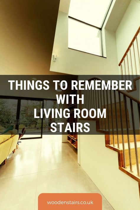 Things to Remember with Living Room Stairs Sofa In Front Of Staircase, Steps In Living Room Stairs, How To Hide Stairs In Living Room, Living Room By Stairs, Stairs In Lounge Ideas, Stairs Living Room Open, Narrow Living Room With Stairs, Stairs Into Living Room, Small Living Room With Staircase