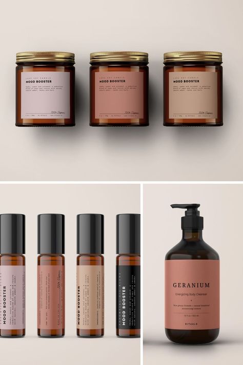 Body Product Packaging, Beauty Products Packaging Ideas, Cosmetic Product Packaging, Essential Oils Branding, Package Label Design, Natural Cosmetic Packaging Design, Cosmetic Brand Name Ideas, Natural Product Packaging, Skincare Packaging Ideas