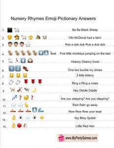 Free Printable Baby Shower Nursery Rhymes Emoji Quiz Answer Key Nursery Rhymes Emoji Game, Emoji Nursery Rhyme Game Free, Baby Emoji Game, Emoji Baby Shower Game, Nursery Rhyme Baby Shower Game, Baby Shower Emoji Game, Nursery Rhyme Game, Nursery Rhyme Quiz, Baby Shower Quiz