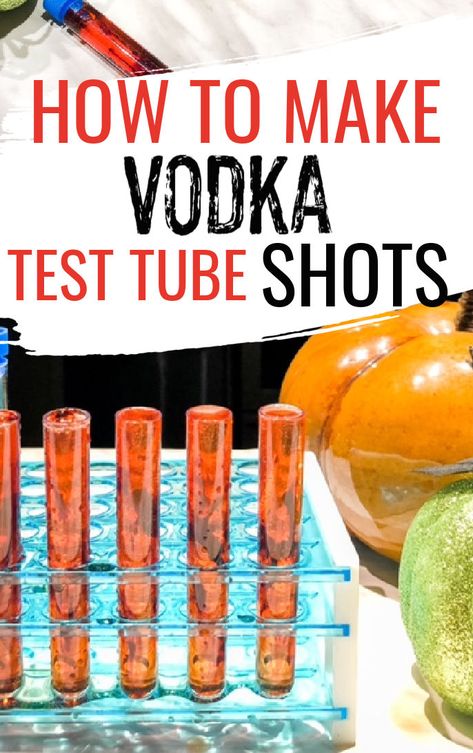 Test Tube Drinks Cocktails, Test Tube Alcohol Shots, Halloween Vial Shots, Tube Shots Recipes, Test Tube Shots Halloween, Halloween Test Tube Shots Recipes, Test Tube Shots Recipes, Halloween Test Tube Shots, Halloween Shots Alcohol